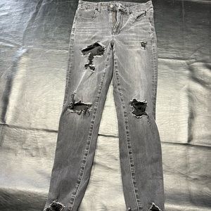 Black american eagle jeans